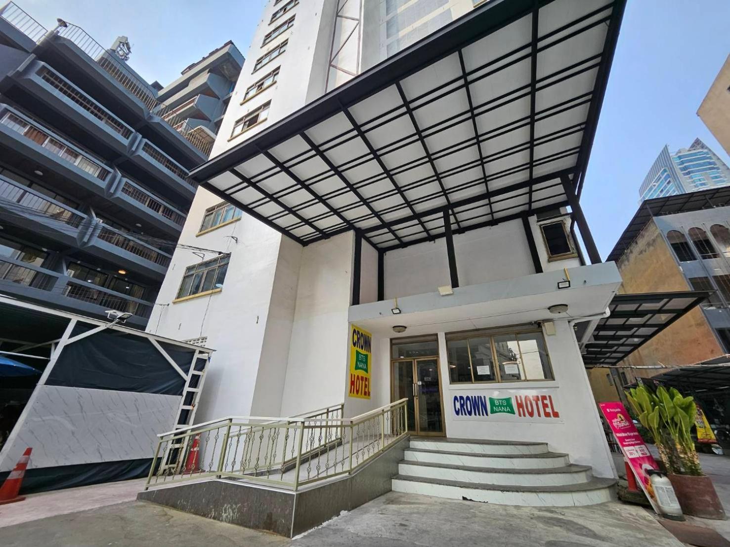 Crown Bts Nana Hotel Bangkok Ngoại thất bức ảnh